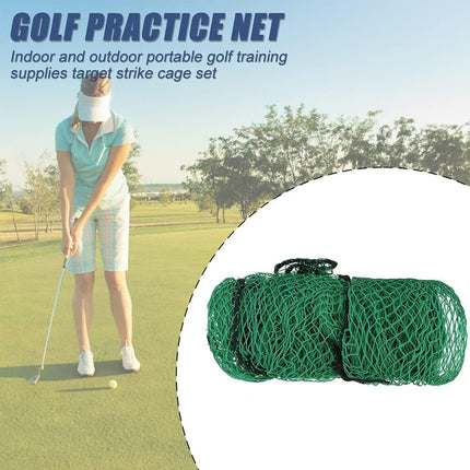 3 x 3m Golf Practice Net Training Heavy Duty Impact Netting For Golfer Outdoor