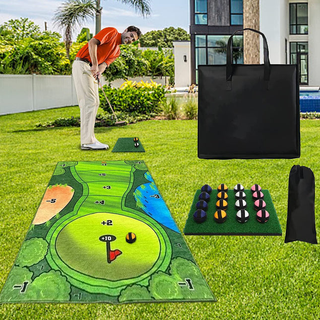 The Indoor Casual Golf Game Set Golf Putting Royale Golf Game Golf Hitting Mats