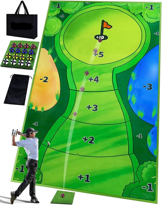 The Indoor Casual Golf Game Set Golf Putting Royale Golf Game Golf Hitting Mats