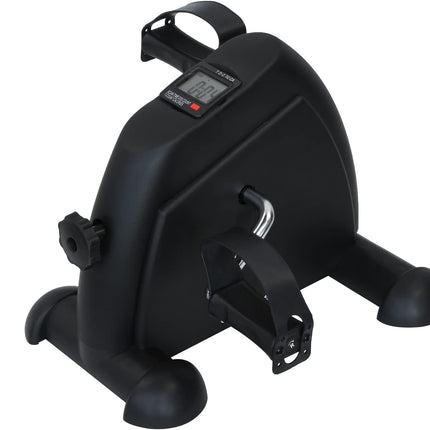 Foot Pedal Exerciser Mini Gym Bike Fitness Cycle Leg/Arm w/ LCD Display Portable