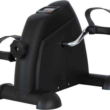Foot Pedal Exerciser Mini Gym Bike Fitness Cycle Leg/Arm w/ LCD Display Portable
