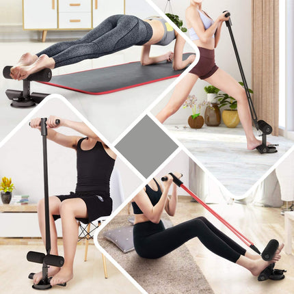 Sit Up Bar Assistant Gym Exercise Workout Equipment ~ Pink