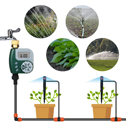 Irrigation Controller Automatic Water Tap Timer Digital Garden Watering System