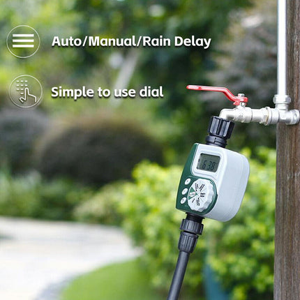 Irrigation Controller Automatic Water Tap Timer Digital Garden Watering System
