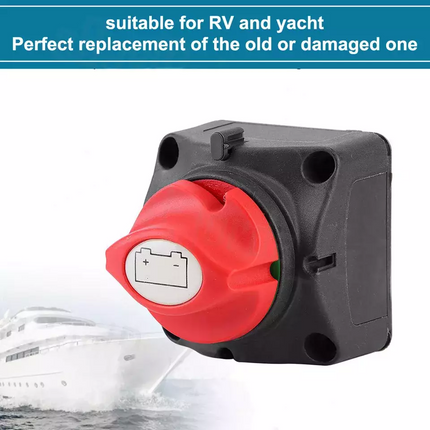 12V 24V 48V Battery Master Disconnect Switch Marine Caravan Boat Isolator On/Off