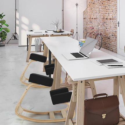 Ergonomic Kneeling Chair Rocking Office Desk Stool Upright Posture