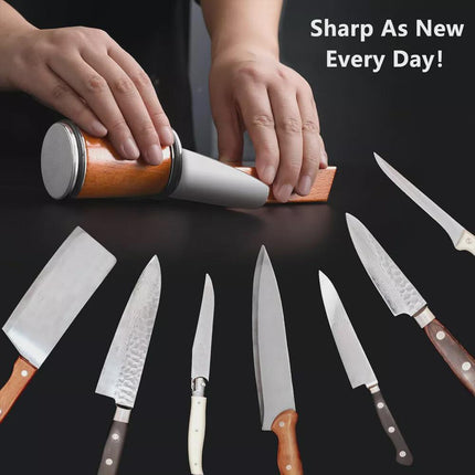 Rolling Knife Sharpening System Sharpener Made Easy 15&20 Degree Sharpening