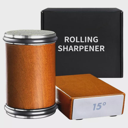 Rolling Knife Sharpening System Sharpener Made Easy 15&20 Degree Sharpening