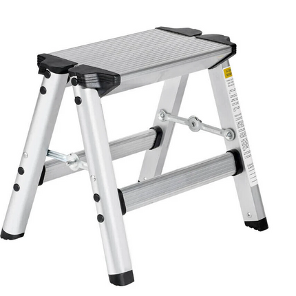 Heavy Duty 200KG Pull Out Caravan Step – Single Folding Aluminum RV Access Step