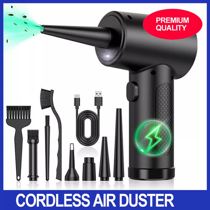 Cordless Air Duster Compressed Air Blower Car PC Cleaning Cleaner 100000RPM