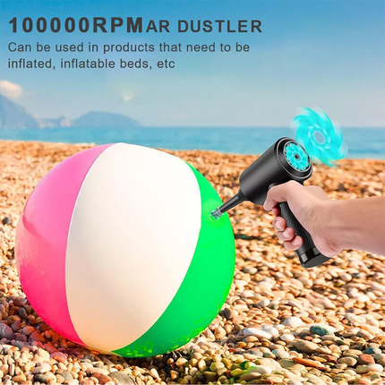 Cordless Air Duster Compressed Air Blower Car PC Cleaning Cleaner 100000RPM