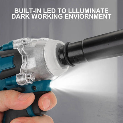 Cordless Brushless 1/4'' HEX Impact Driver Body  For Makita 18V