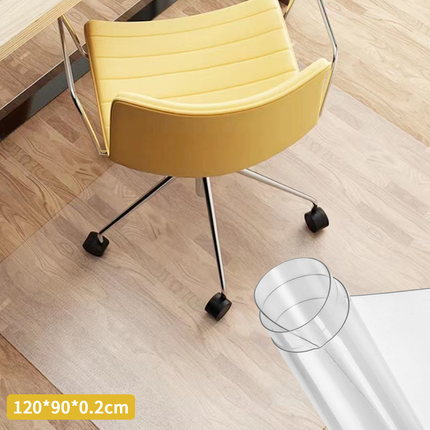 Chair Mat for Hard Floor ( Non-Carpet ) Protectors PVC Home Office Room Computer Work Mats