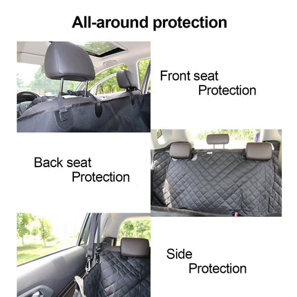 Premium Waterproof Pet Cat Dog Back Car Seat Cover Hammock with Zipper