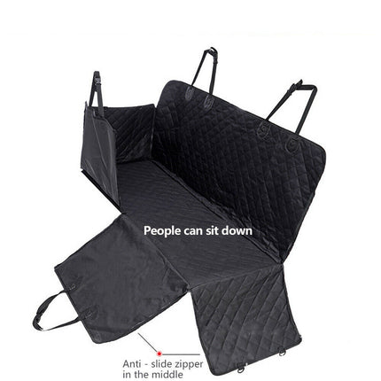 Premium Waterproof Pet Cat Dog Back Car Seat Cover Hammock with Zipper