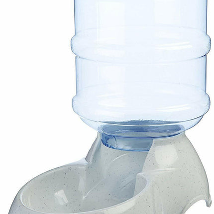 Automatic 3.8L Water Feeder Food Pet Dog Cat Puppy Dispenser Feeder Bowl Bottle