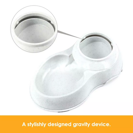 Automatic 3.8L Food Pet Dog Cat Puppy Dispenser Feeder Bowl Bottle