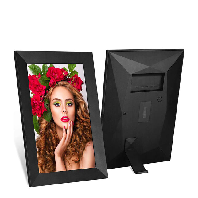 10.1Inch Frameo Digital Photo Frames 1280x800 Album IPS Touch Screen WIFI 32G~Black