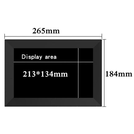 10.1Inch FRAMEO Digital Photo Frames 1280x800 Album IPS Touch Screen WIFI 32G~White