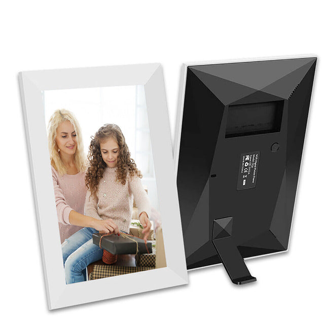 10.1Inch FRAMEO Digital Photo Frames 1280x800 Album IPS Touch Screen WIFI 32G~White