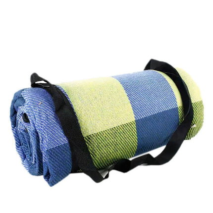 2mx2m Large Picnic Blanket Mat Premium Cashmere Rug Waterproof Outdoor