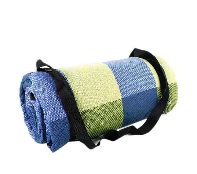 2mx3m Large Picnic Blanket Mat Premium Cashmere Rug Waterproof Outdoor