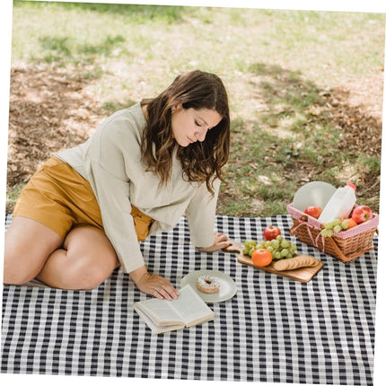 3m x 3m Large Picnic Blanket Mat Premium Cashmere Rug Waterproof Outdoor