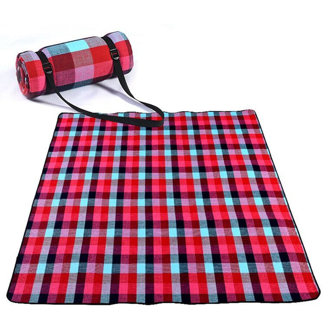 Extra Large 3m*3m Picnic Blanket Mat Cashmere Waterproof Rug Outdoor Camping