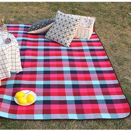 Extra Large 3m*3m Picnic Blanket Mat Cashmere Waterproof Rug Outdoor Camping