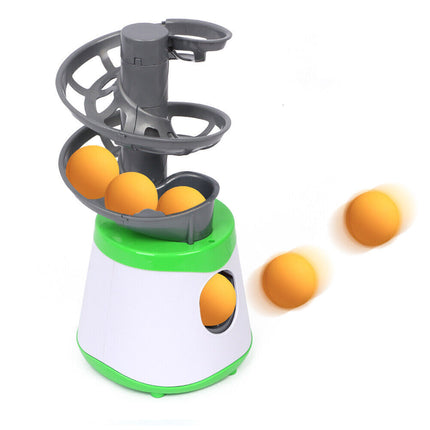 Auto Table Tennis Ball Launcher Ping Pong Robot Trainer Exercise Serve machine