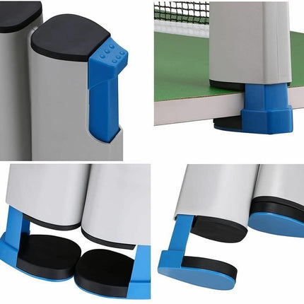 Table Tennis Net Ping Pong Set Retractable Net Rack Portable Ping Pong Net Rack