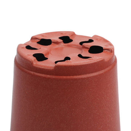 100x Plastic Plant Flower Garden Pots Nursery Seedlings Pot Growing Container