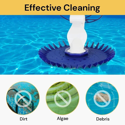 Pool Set Swimming Pool Cleaner Floor Climb Wall Automatic Vacuum Auto Pool