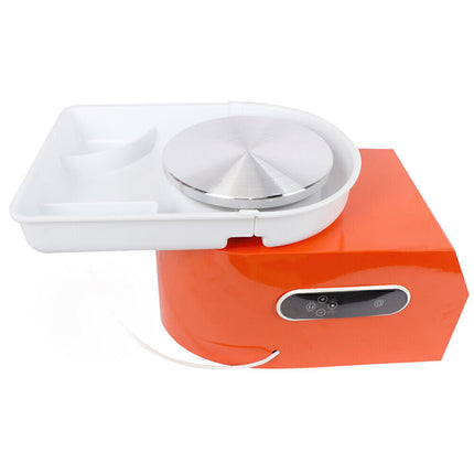 1200W 25cm Electric Pottery Wheel Machine Ceramic Work Ceramics Clay Foot Pedal