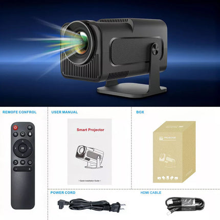 Smart 4K Projector 5G WiFi Bluetooth LED HD HDMI USB Android Home Office Theater