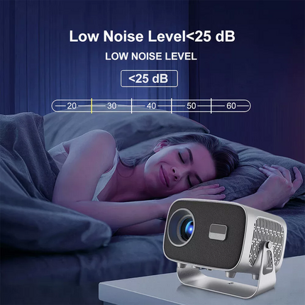 Smart 5G WiFi Bluetooth Mini Projector  LED Home Cinema Android & IOS