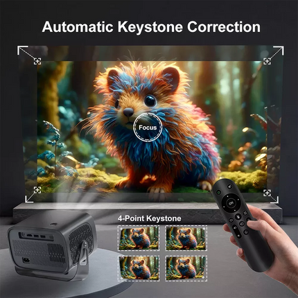 Smart 5G WiFi Bluetooth Mini Projector  LED Home Cinema Android & IOS