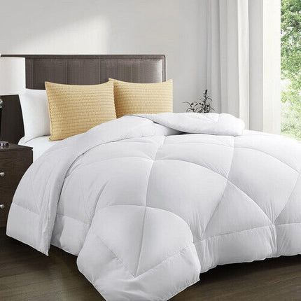 500GSM All Size Australian Wool Quilt Doona Duvet Down Summer Winter -Queen Size