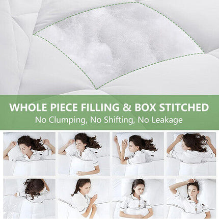 700GSM All Size Australian Wool Quilt Doona Duvet Down Summer Winter-King