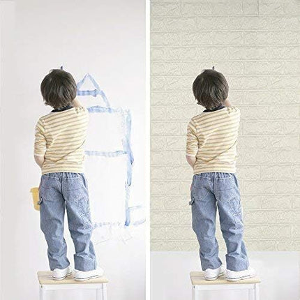 3D Wall Paper Panel Brick Stickers Mural Marble Self Adhesive Waterproof 70*77CM