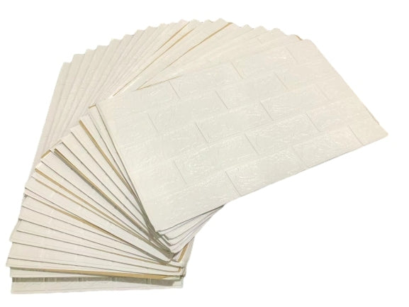 3D Wall Paper Panel Brick Stickers