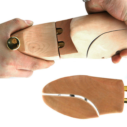 1 Pair Wooden Shoe Tree Shaper Stretcher Men Women Adjustable Keeper UNISEX39-40