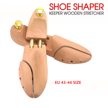 1 Pair Wooden Shoe Tree Shaper Stretcher Men Women Adjustable Keeper UNISEX43-44