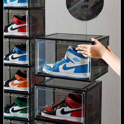 10PCS Shoe Box - Black