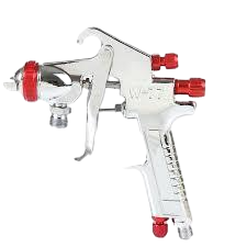 Air Spray Gun Paint Gun Gravity Feed HVLP Kit 3Nozzle 1.4mm 1.7mm 2mm With Tips