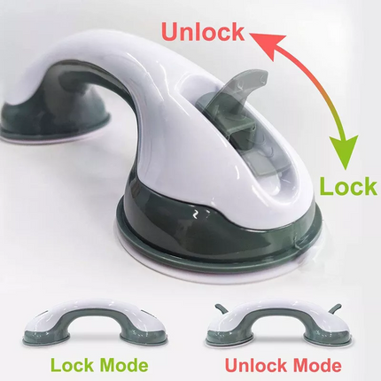 2xSafety Bathroom Aid Bath Shower Handle Grab Grip Towel Suction Rail Bar Handle