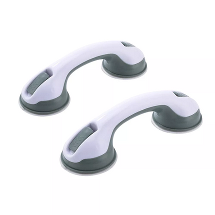 2xSafety Bathroom Aid Bath Shower Handle Grab Grip Towel Suction Rail Bar Handle