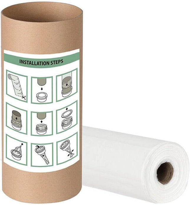 100M Nappy Bin Refill Kit Liner Film Compatible With For Tommee Tippee Sangenic