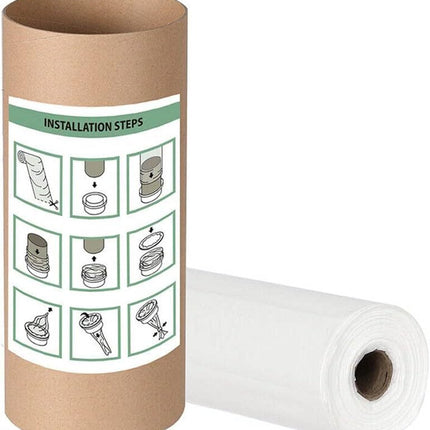 200M Nappy Bin Refill Kit Liner Film Compatible With For Tommee Tippee Sangenic
