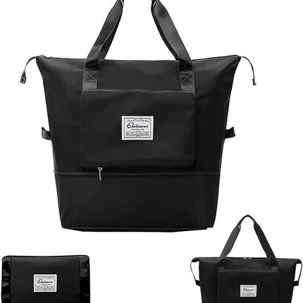 Travel Duffel Bag Large Capacity Folding Luggage Bags NewYeeca Expand Overnight Tote Bags for Women Men,Carry on Luggage Bag Weekender Overnight Bag,